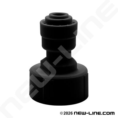 Push-In Tube x Female GHT Garden