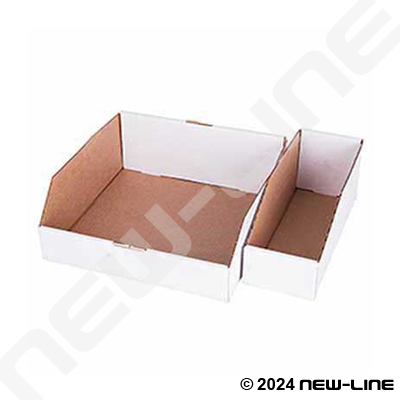 Plain Cardboard Parts Bins
