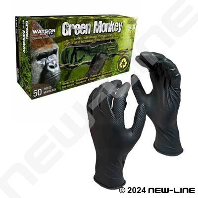 Green Monkey Biodegradable Nitrile Powderless Gloves