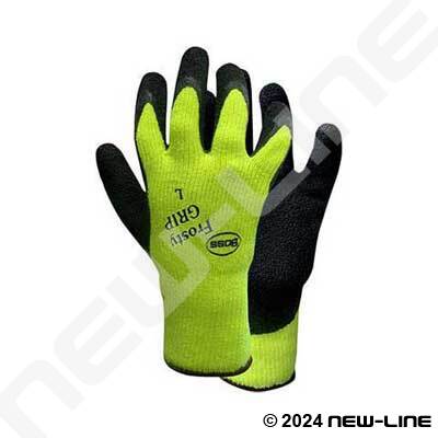 Hi-Vis Frosty Grip Latex Palm Glove