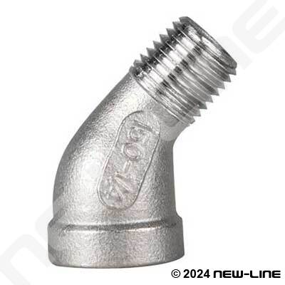 Stainless 45° Street Elbow 316SS