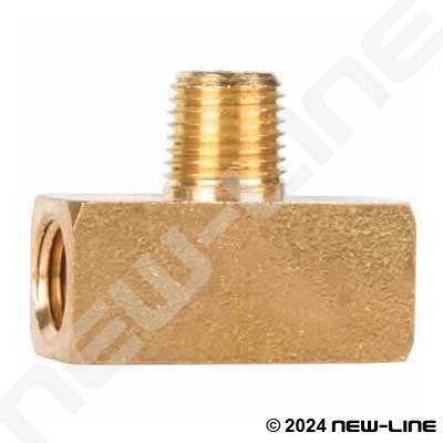 Brass Extruded Male Branch T