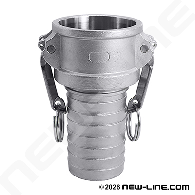 316 Stainless Part C Camlock - Hose Coupler