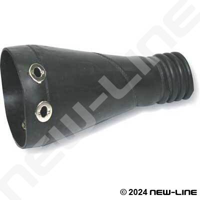 Rubber Tailpipe Adapter with Snaps