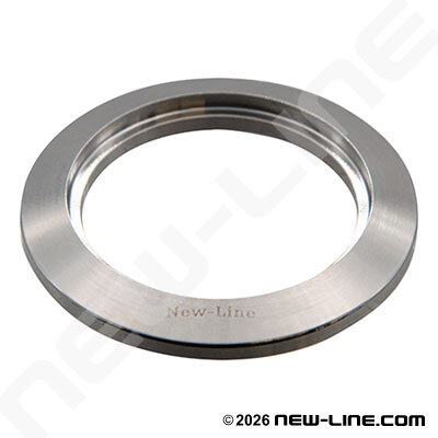 304 Stainless Steel Tri-Clamp A270 Quick Weld Ring