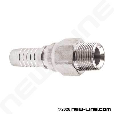 Hydraulic Stem x Male NPT Swivel