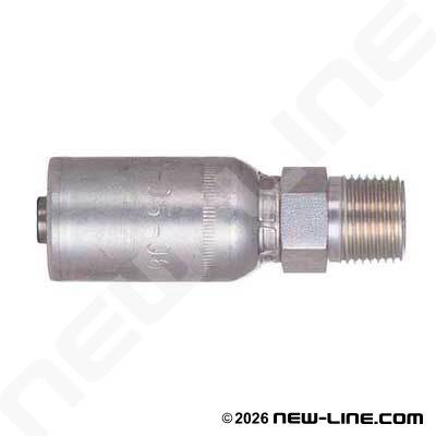 Crimp x Male NPT Solid