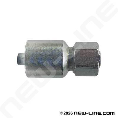 Nexus N1 Crimp Coupling x Female DIN Swivel Straight (S)