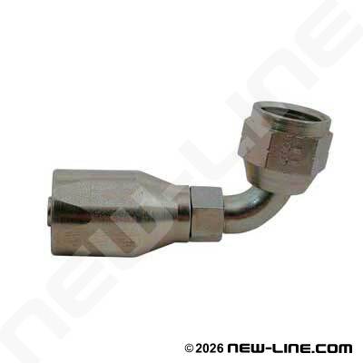 R5 Field Attachable x Female SAE Swivel 90° Bend