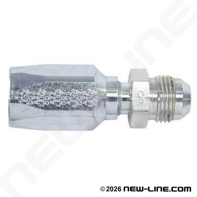 R5 DOT Field Attachable x Male JIC Solid