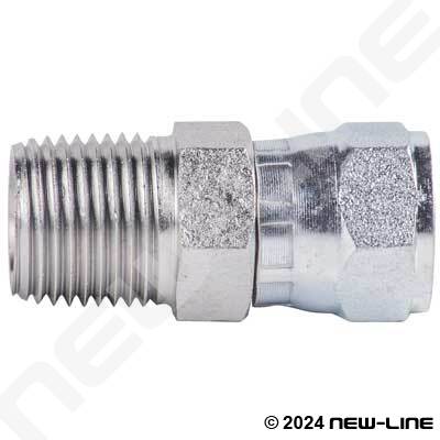 316 Stainless Steel NEW -6 Male JIC x 1/2" Male NPT Straight Adapter 
