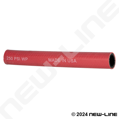 250 FT 1/4" ID 250# RED CONTINENTAL FRONTIER AIR HOSE 