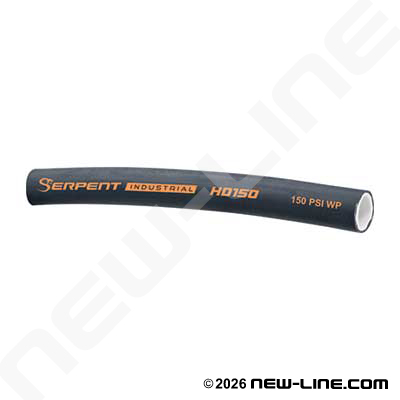 Black HD150 Serpent Pro Water Hose - 150 PSI