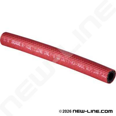 Grade T Red Acetylene Hose