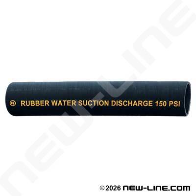 Black Rubber Water Suction