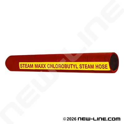 Red/Yellow 250 CB Chlorobutyl Steam Hose