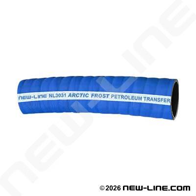 Blue Rubber Corrugated Arctic Frost Petroleum Transfer