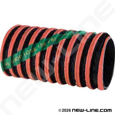 Double Orange ContiTech Infinity HD Drop Hose 150