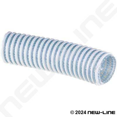 Braided PVC FDA Transfer Hose with Right Hand Helix