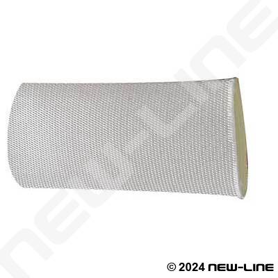 White Interior Rack Mount Fire Protection Hose