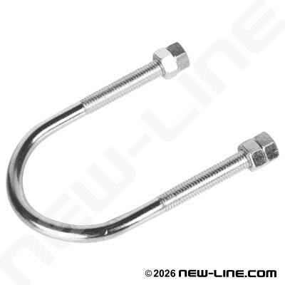 Stainless U-Bolt w/Nuts