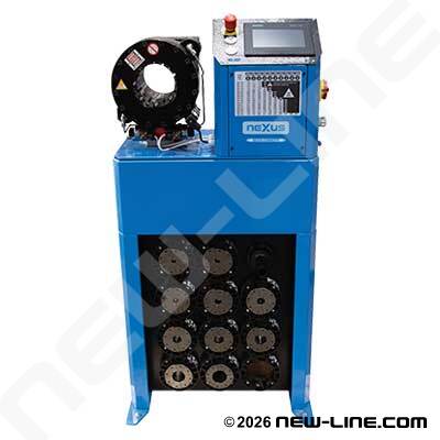 1-1/4" Crimp Machine with Dies (220 Volt 20A) & Touch Screen