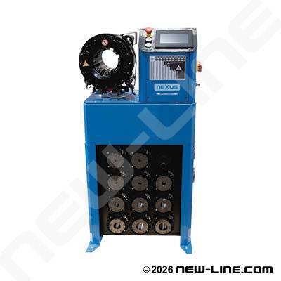 2" Crimp Machine with Dies (220 Volt 20A) & Touch Screen