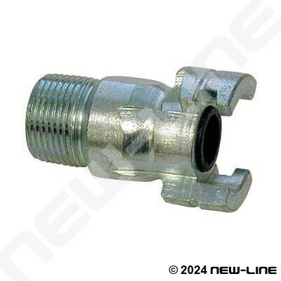 National A Male End - Plated Steel