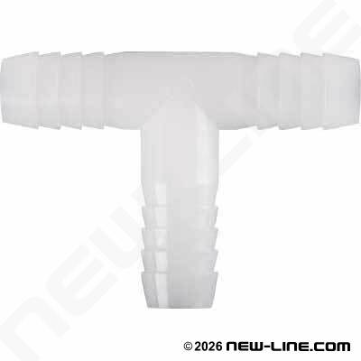 Nylon Hose Barb Tee