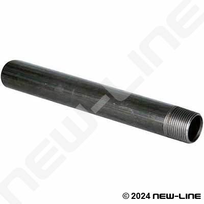 Sched 40 Black Threaded Pipe
