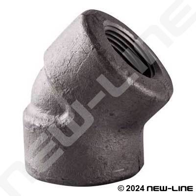 Class 6000 Forged Steel 45° Female Elbow