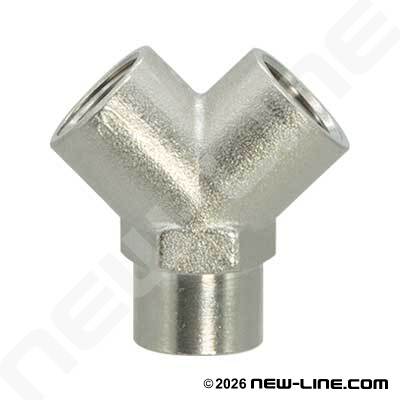 Brass (Nickel Plated) Female NPT Y