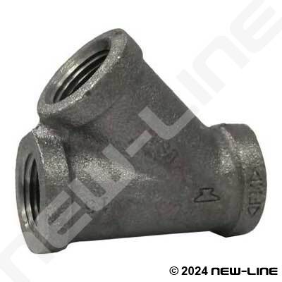 1-1/4" BSP Plug Black Malleable Iron Pipe Fitting 