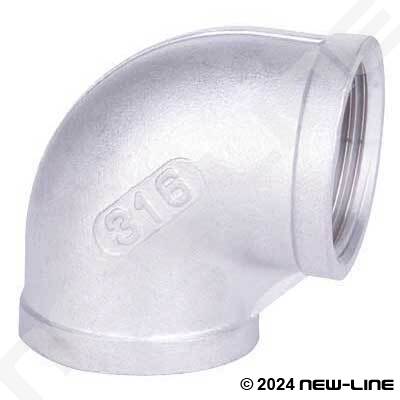 Stainless 90° Female Elbow