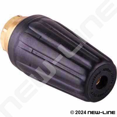 Details about   1/4 High Pressure Washer  Rotating Turbo Nozzle Spray Tip 3.0 GPM 4000PSI Quick 