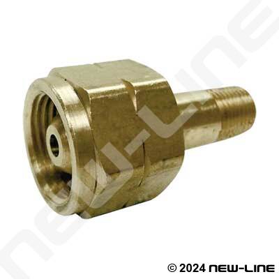 Female CGA 555 Inlet x Male Outlet