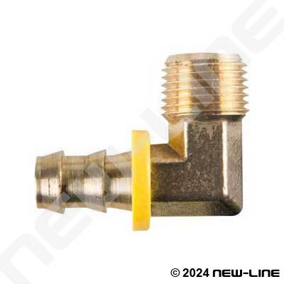Push-On x Male NPT 90° Solid