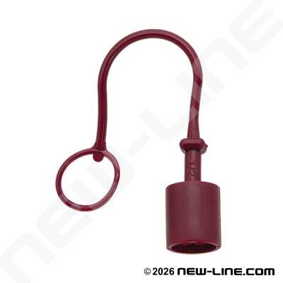 Vinyl/Rubber Dust Cap For 7241-1A Nipple