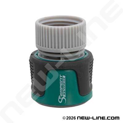 Poly Female GHT Valved Quick Coupler (9mm)