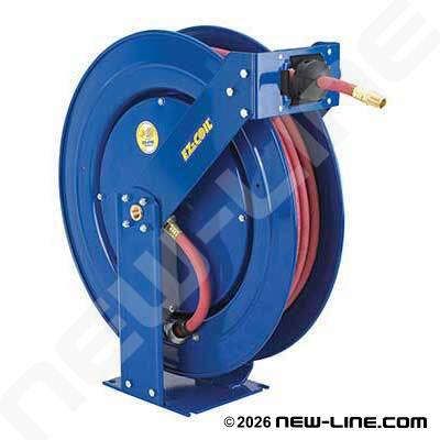 EZ Coil Slow Retracting Supreme Duty Spring Rewind Hose Reel