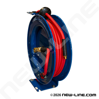 Performance Duty Spring Rewind w/ Red Serpent Air Hose