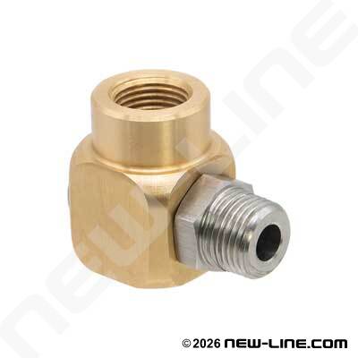 Replacement Brass Female x Male Swivel For NDMR Reels