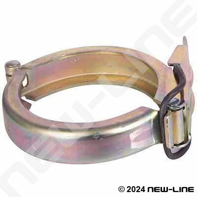 Lot of 2 Jacob 4.5" Ringlock Clamps Steel Adjustable Inner Diameter: 4" 