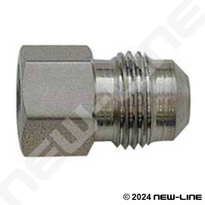 Female x Male SAE Flare Adapter (Stainless)