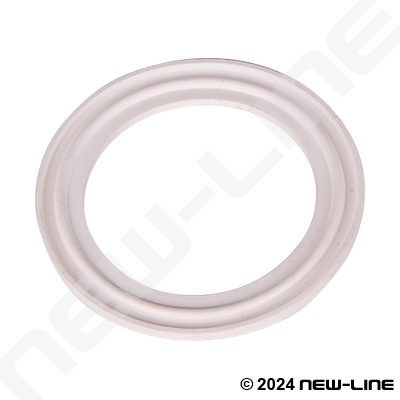 Translucent Silicone Tri-Clamp Flanged Gasket