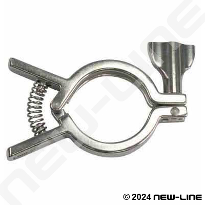 304 Stainless Steel Tri-Clamp Single Pin Spring Loaded