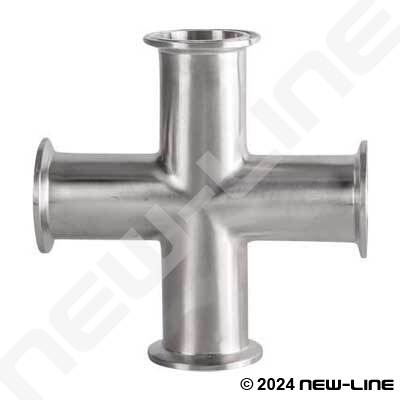 304 Stainless Steel Tri-Clamp Cross