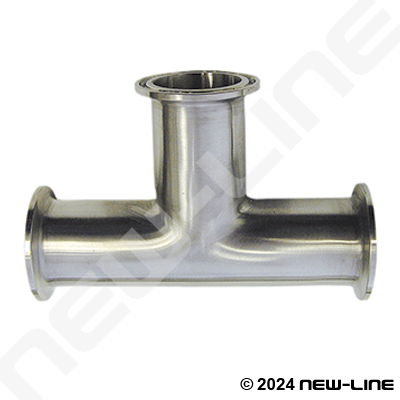 304 Stainless Steel Tri-Clamp Tee