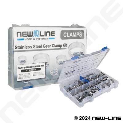 Stainless Steel Gear Clamp Kits