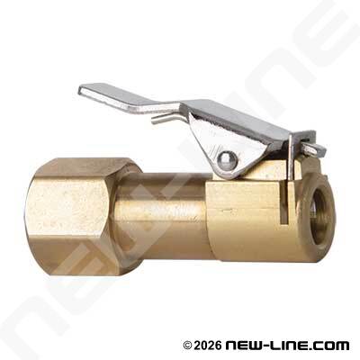 Thumb Lever Lock-On Chuck w/ Clip